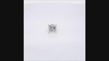 Load and play video in Gallery viewer, Princess Cut Diamond 2.09 ct G VS2
