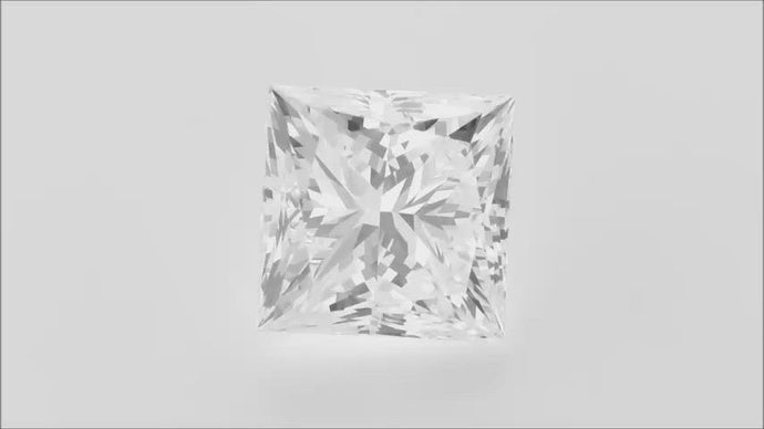 Princess Cut Diamond 4.01 ct G VS1