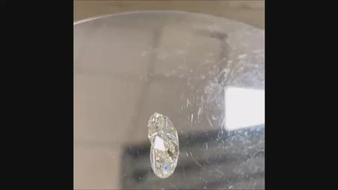 Oval Diamond 5.03 ct H IF