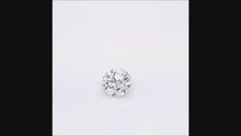 Load and play video in Gallery viewer, Round Brilliant Diamond 1.26 ct H VVS1
