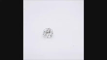 Load and play video in Gallery viewer, Round Brilliant Diamond 1.01 ct H VVS1
