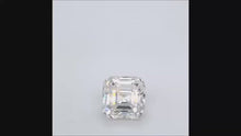 Load and play video in Gallery viewer, Asscher Cut Diamond 5.01 ct H VVS2
