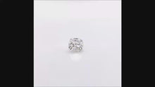 Load and play video in Gallery viewer, Asscher Cut Diamond 2.01 ct F VVS2
