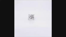 Load and play video in Gallery viewer, Princess Cut Diamond 2.20 ct G VVS2
