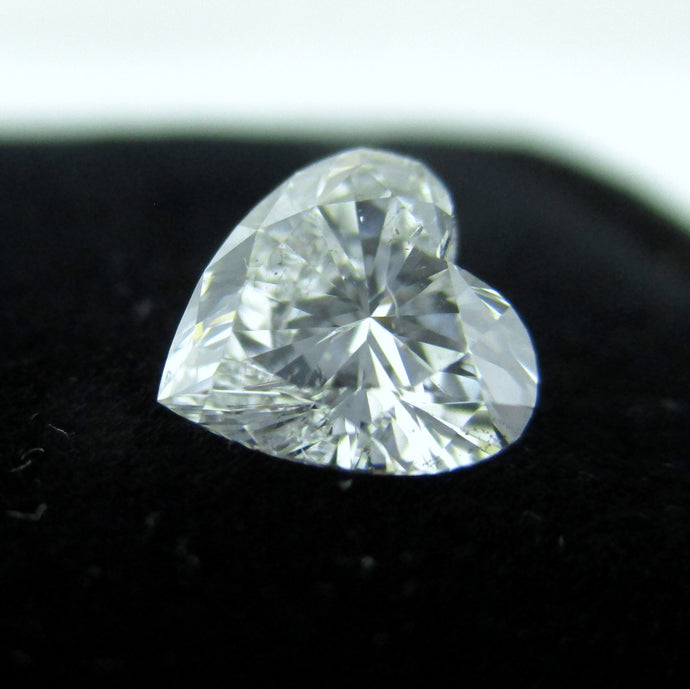 Heart Shape Diamond 0.84 ct E SI2