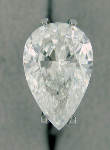 Pear Shape Diamond 3.03 ct G SI2