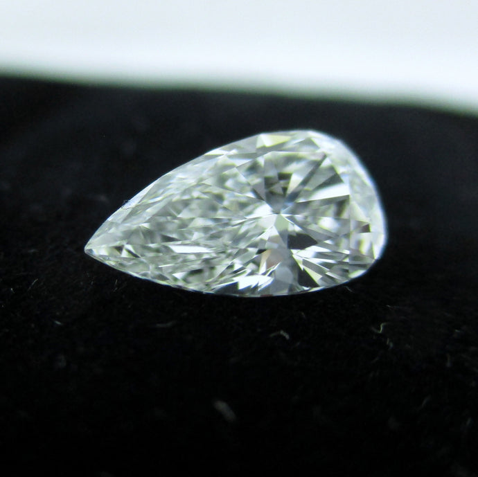 Pear Shape Diamond 0.80 ct G VS1