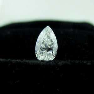 Pear Shape Diamond 0.71 ct D VS2