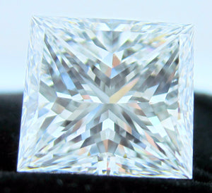 Princess Cut Diamond 5.02 ct E VVS2