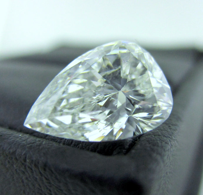 Pear Shape Diamond 3.22 ct G SI2