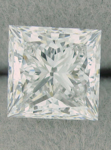 Princess Cut Diamond 3.53 ct E VS1