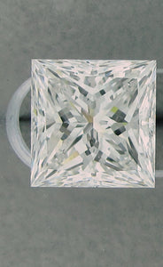 Princess Cut Diamond 4.06 ct G VS1