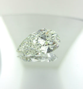 Pear Shape Diamond 3.08 ct I VVS2