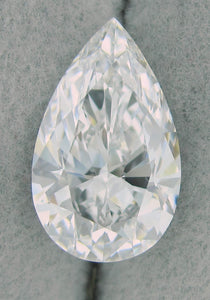 Pear Shape Diamond 3.01 ct E VVS2