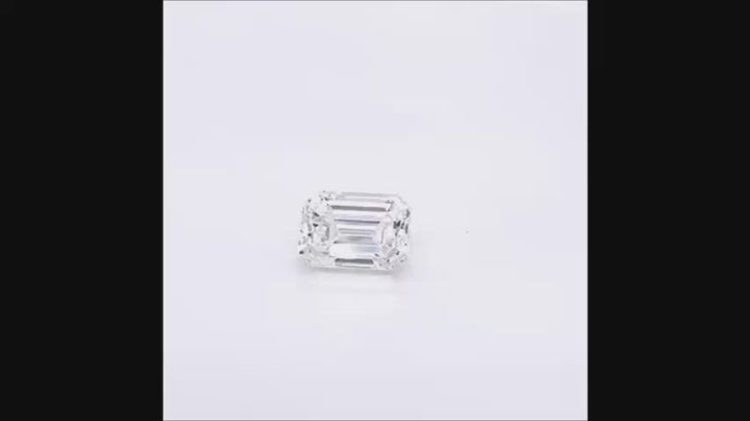 Emerald Cut Diamond 3.02 ct H VVS2