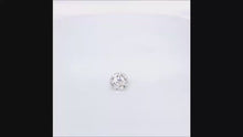 Load and play video in Gallery viewer, Round Brilliant Diamond 1.37 ct K VVS2
