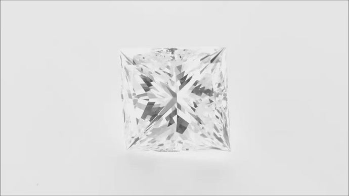 Princess Cut Diamond 3.04 ct G VS1