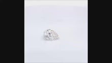 Load and play video in Gallery viewer, Pear Shape Diamond 3.28 ct F VVS2
