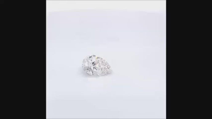 Pear Shape Diamond 3.28 ct F VVS2