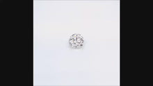 Load and play video in Gallery viewer, Round Brilliant Diamond 1.68 ct J VVS2
