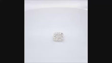 Load and play video in Gallery viewer, Cushion Modified Brilliant Diamond 3.03 ct J VVS2
