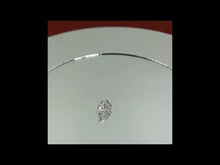 Load and play video in Gallery viewer, Pear Shape Diamond 0.90 ct G VVS2
